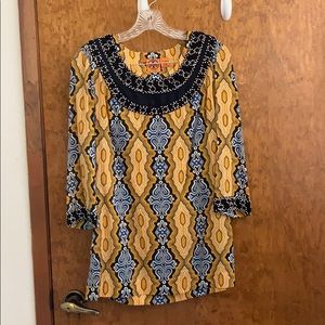 Tory Burch Blouse/Mini Dress Size 4